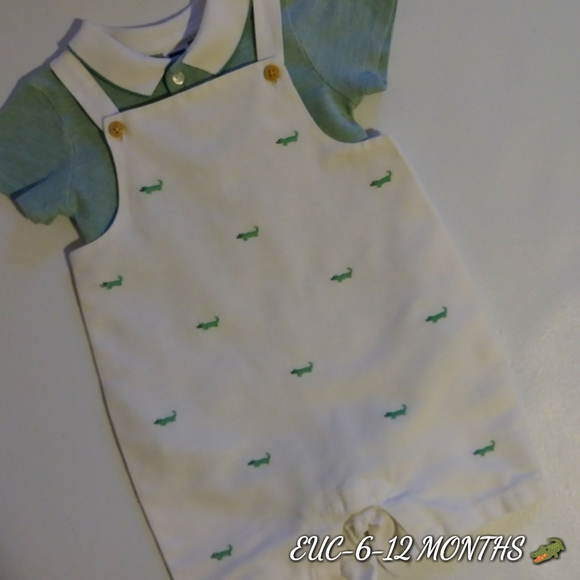 Janie and Jack Other - 🐊 Janie and Jack romper and onesie! EUC 🐊